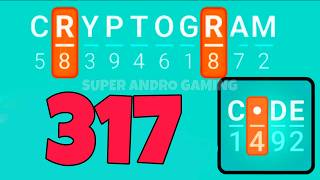 CRYPTOGRAM 317