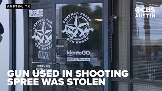 Gun shop owner says stolen gun used in South Austin shooting spree, blames DA's office