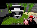 dad and olivia play minecraft more zoo animals