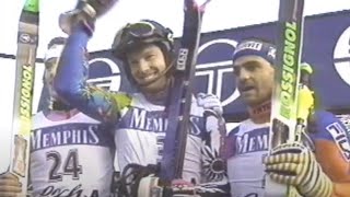 Thomas Fogdoe wins slalom (Lech 1993)