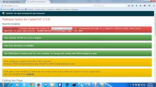 cakephp Bangla Tutorial step by step