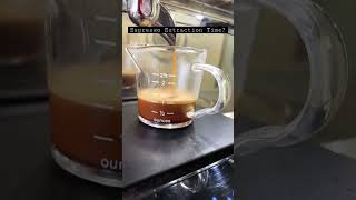 Espresso Extraction - How Many Seconds?