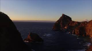 千貫門と夕日と富士山＠雲見温泉