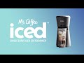 Mr  Coffee Iced™ Coffeemaker -  How to Use