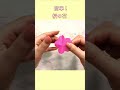 【簡単折り紙】桜の花の作り方【Easy Origami】How to make Cherry Blossom 색종이접기 벚꽃　漂亮的折纸　可爱的樱花 folding paper 　#shorts