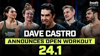Dave Castro Announces Open Workout 24.1