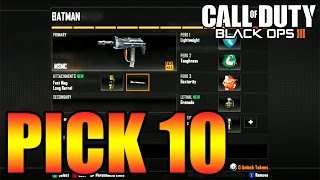 Black Ops 3 - Create-a-Class & Pick 10 Multiplayer Update (BO3 Custom Classes) | Chaos