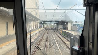 2022年6月16日 山城青谷駅⇆城陽駅　ＪＲ奈良線 山城青谷駅橋上化、新名神高速道路　進捗状況