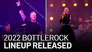 Metallica, Pink to Headline BottleRock Napa Valley Music Festival
