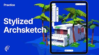 Stylized Archsketch | Feather Tutorial