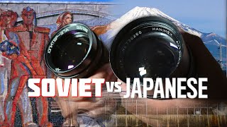 SOVIET vs JAPANESE 135mm Battle - Who Made The Best 135mm Lens?