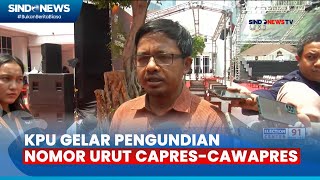 Pengamanan Jelang Pengundian Nomor Urut Capres-Cawapres