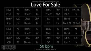 Love For Sale (Jazz/Swing feel) 150 bpm : Backing Track