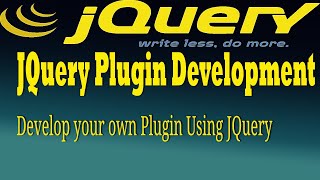 Build your own plugin in jquery | Create your own plugin in jquery | jquery plugin development