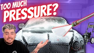How much PSI is too much for a car? | Pressure Washer Safe For Cars?