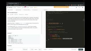 First bad version - JavaScript