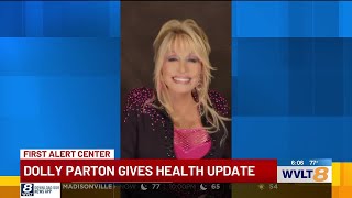 Dolly Parton has ‘some good news, and a little bad news’ about her health