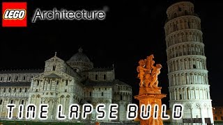LEGO Architecture - Leaning Tower of Pisa | Time Lapse Build