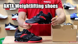 Weightlifting Shoes ANTA - black/red  [4K]