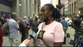 Teachers rally outside UFT headquarters to demand answers on health care