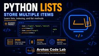 Python Lists Explained - Store Multiple Items