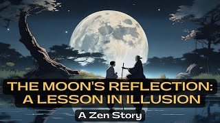 The Moon's Reflection: A Lesson in Illusion | A Zen Story