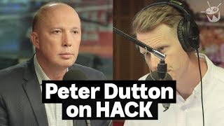 HACK: Peter Dutton joins Tom Tilley