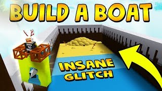 Fly To The End Glitch On Roblox Build A Boat For Treasure 