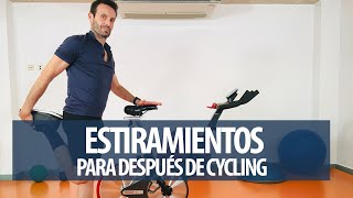 🚵🏻‍♀️ ESTIRAMIENTOS BICICLETA ESTÁTICA | Ejercicios para ENFRIAR después de una sesión de CYCLING