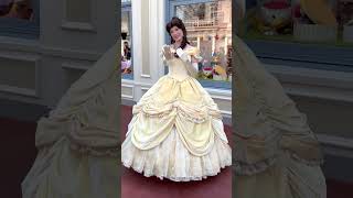 TDL『美女と野獣』舞踏会ベルのグリーティング　beauty and the beast　 TokyoDisney land  #shorts