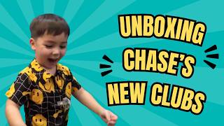 First Impressions: Chase Unboxing the PGM Rio Kids Golf Set! #PGM #Golf