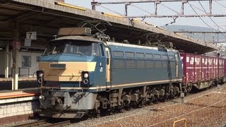 JR貨物　EF66 36牽引5071レ　＠京都　2013/03/09