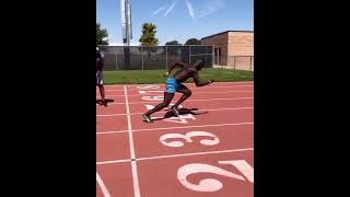 Ghana Fastest Man in 100m dash 9.90 Benjamin Azamati