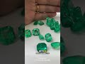 massive 23ct top colombian emerald heirloom ring 18k handcrafted 3 stone statement family piece