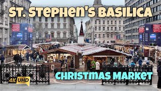 Advent Bazilika! St. Stephen's Basilica Christmas Market | A Magical Advent in Budapest