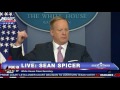 FNN: Sean Spicer SLAMS Media For Being Very Negative Towards President Donald Trump