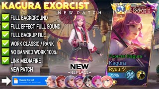 Script Skin Kagura Exorcist No Password | Full Effect Voice | Patch Terbaru