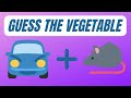 Guess The Vegetable By Emoji Quiz! | Brain Teasers