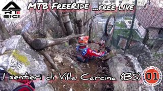 Giro MTB Enduro Strepitoso Villa Carcina (BS) ...e tante #risate con #hardtail #titanio #artebici