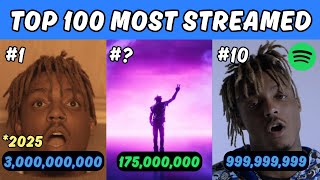 Top 100 MOST STREAMED Juice WRLD Songs OF ALL TIME! (Spotify *2025 Updated*)