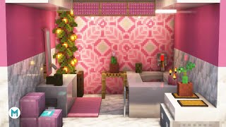 ⚒️ Minecraft: How to Make a Pink Modern Bathroom 💗