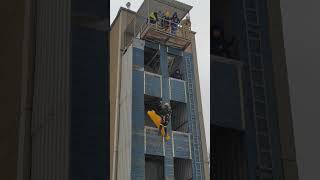 High angle rescue rehearsal. Tengiz, Kazakhstan, Jan.14.20 #emergencytraining #searchandrescue