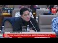 full efisiensi erick thohir di bumn kurangi fasilitas pimpinan ganti mobil listrik ke hybrid