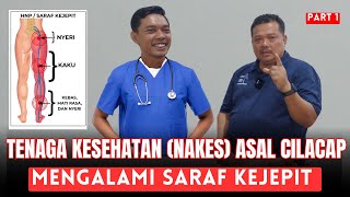 MCO ARIF - TENAGA KESEHATAN NAKES ASAL CILACAP MENGALAMI SARAF KEJEPIT BERAKHIR BAHAGIA