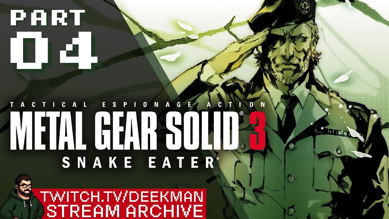 Metal Gear Solid 3 Part 04 Youtube