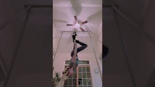 Aerial Hoop / Lyra Tricks, Tutorials, & Lessons: Chest Stand #shorts #youtubeshorts #yoga #lyra