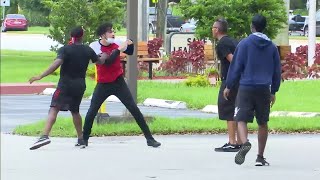 Pembroke Pines protest gets physical after agitator starts swearing