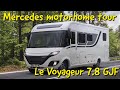 High end French motorhome tour. Le Voyageur 7.8 GJF.