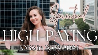 7 High-paying ONLINE spiritual JOBS in 2023/2024