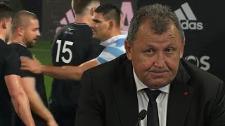 Ian Foster reacts to Pablo Matera vs Dane Coles incident as New Zealand beat Argentina rugby